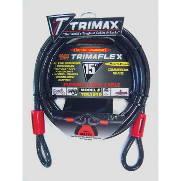 Trimax Trimax TDL1510 Trimax Trimaflex Dual Loop Multi-Use Cable - 15' TDL1510 - main